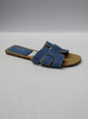 Klapki damskie na płaskim (36-41) THS-100 BLUE