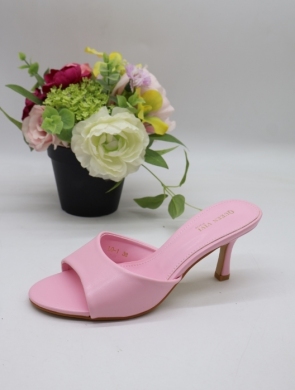 Klapki damskie na szpilce (36-41) LO-1 PINK
