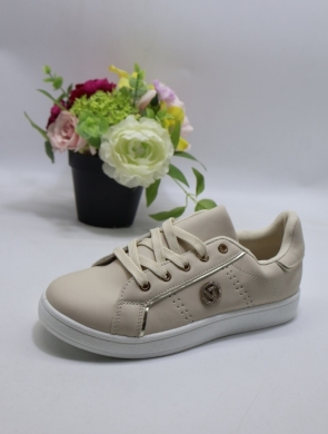Buty sportowe damskie na płaskim (36-40) DD323 BEIGE