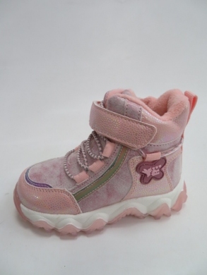 Botki dziewczęce ocieplane (22-27) H260 PINK
