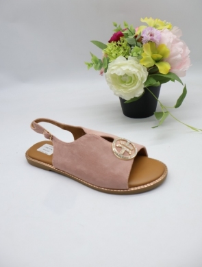 Sandały damskie na płaskim (36-41) J1902 PINK