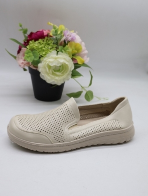 Półbuty damskie na płaskim (37-42) C964 BEIGE