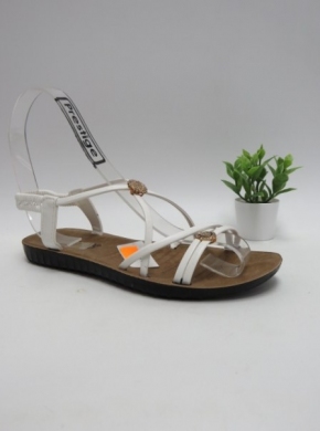 Sandały damskie na płaskim (36-41) FY6832 WHITE