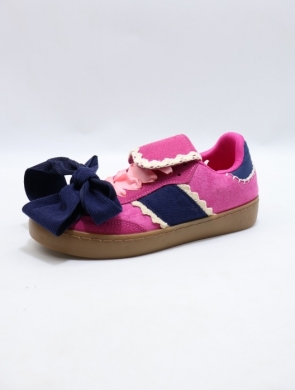 Buty sportowe damskie na płaskim (36-41) 9015 FUSHIA