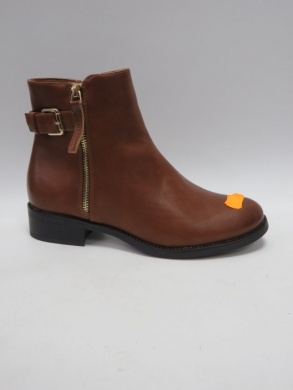 Botki damskie ocieplane na płaskim (36-41) W-86 CAMEL