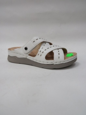 Klapki damskie na koturnie (36-41) MO-758 WHITE