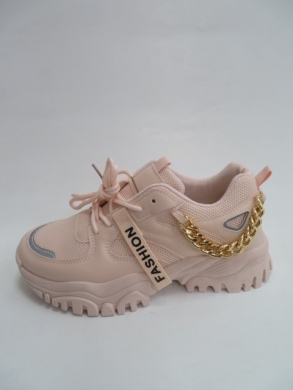 Buty sportowe damskie na płaskim (36-41) 121 PINK