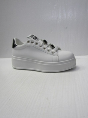 Buty sportowe damskie na koturnie (36-41) 88-117 BLACK