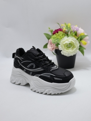 Sneakersy damskie (36-41) 6025 BLACK