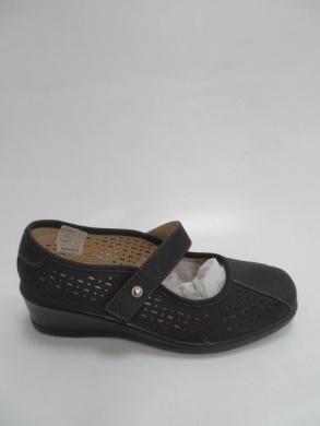 Półbuty damskie na koturnie (36-41) 1573 BLACK