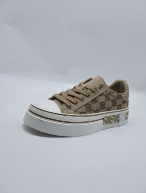 Trampki damskie na płaskim (36-41) 9030-5 CAMEL