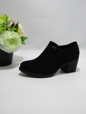 Botki damskie na obcasie (36-41) AGF-JX-37 BLACK