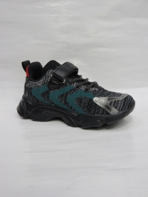 Buty sportowe chłopięce (27-31) L315A BLACK/RED