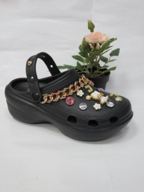 Kroksy damskie (36-41) WA-111 BLACK