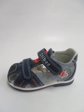 Sandały Chłopięce (20-25) AB248 DBLUE/ORANGE