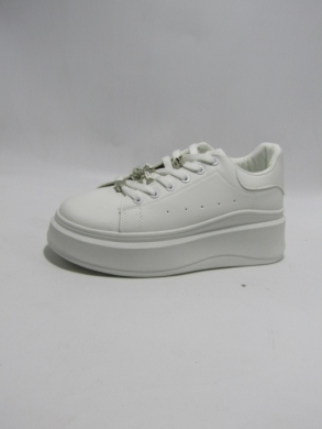 Buty sportowe damskie na płaskim (36-41) A88-170 WHITE