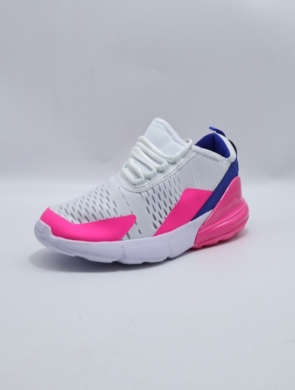 Buty sportowe damskie na płaskim (36-41) D90-311 WH/FUXIA