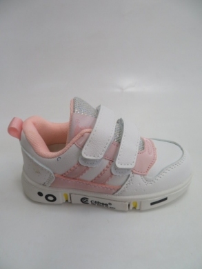 Buty sportowe dziewczęce (21-26) E81 WHITE/INK