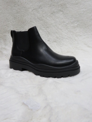 Botki damskie na płaskim (36-41) SU701 BLACK
