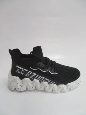 Sneakersy damskie niskie (36-41) YY27 BLACK/WHITE