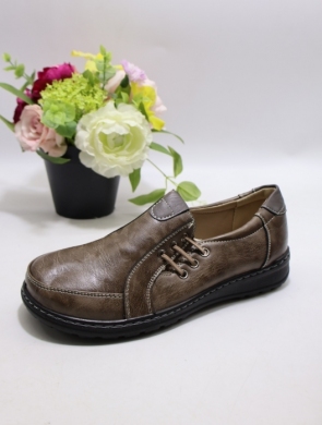 Półbuty damskie na płaskim (36-42) 22T44-13 KHAKI