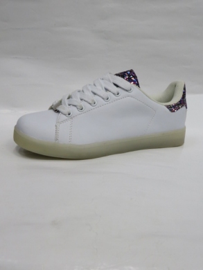 Buty sportowe damskie na płaskim (36-41) 7-P7936F5 Bez lampka WH/MULTI