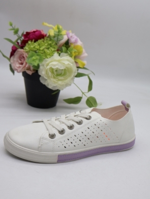 Buty sportowe damskie na płaskim (36-41) CB866-15 PURPLE