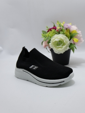 Buty sportowe damskie na płaskim (36-41) B309 BLACK