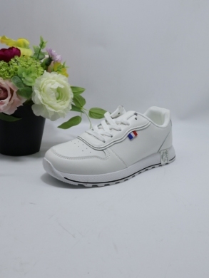 Buty sportowe damskie na płaskim (36-41) H011 WHITE