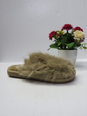 Kapcie damskie ocieplane (36-41) 179 KHAKI