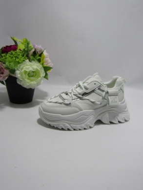 Sneakersy damskie (36-41) AF23-211 WHITE