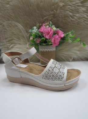 Sandały damskie na koturnie (36-41) Z-20 WHITE