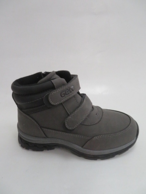 Botki chłopięce ocieplane (31-36) F838 GREY