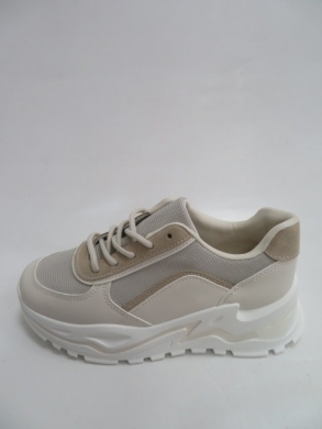 Sneakersy damskie niskie (36-41) 6160 BEIGE