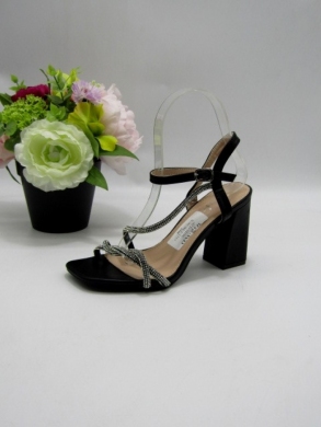 Sandały damskie na obcasie (36-41) 7311-1 BLACK