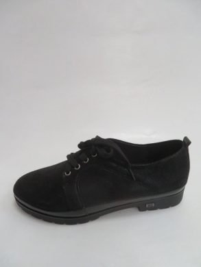 Półbuty damskie na płaskim (36-41) 795C BLACK