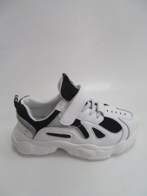 Buty sportowe chłopięce (25-30) PC08 WHITE
