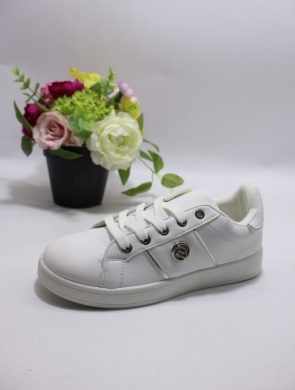 Buty sportowe damskie na płaskim (36-41) DD-311 WHITE