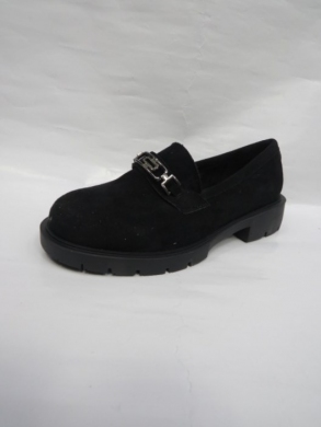 Mokasyny damskie na płaskim (36-41) 3235C BLACK