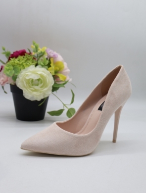 Czółenki damskie na szpilce (36-41) 4503-8 PINK