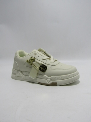 Buty sportowe damskie na płaskim (36-41) 19-3 BEIGE