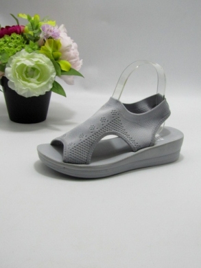 Sandały damskie na płaskim (36-41) 835 GREY