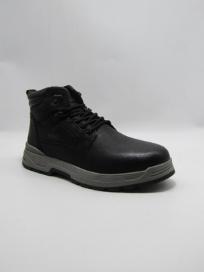 Trapery męskie ocieplane (40-45) 62109-21 BLACK