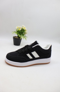 Buty sportowe damskie na płaskim (36-41) A-131 BLACK