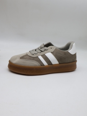 Buty sportowe damskie na płaskim (36-41) BK02 GREY