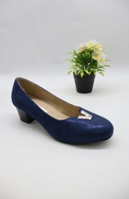 Czółenki damskie na obcasie (36-41) J-318 BLUE