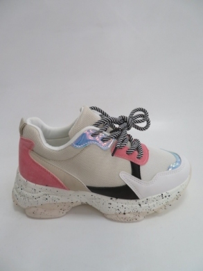 Sneakersy damskie niskie (36-41) LA-10 WHITE