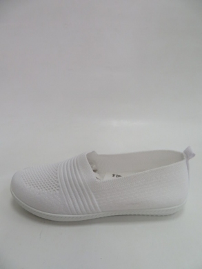 Tenisówki damskie na płaskim (36-41) BO-605 WHITE