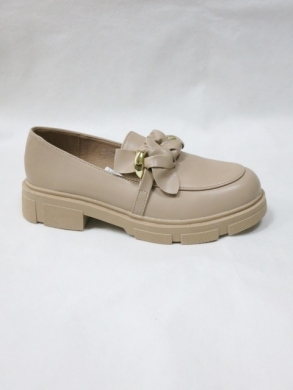 Mokasyny damskie na płaskim (36-41) JH272 KHAKI