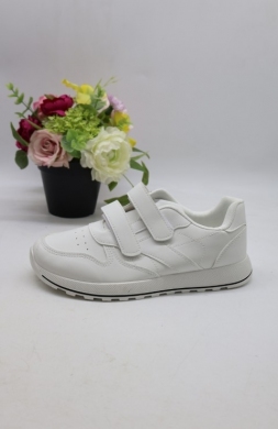 Buty sportowe damskie na płaskim (36-41) H013 WHITE